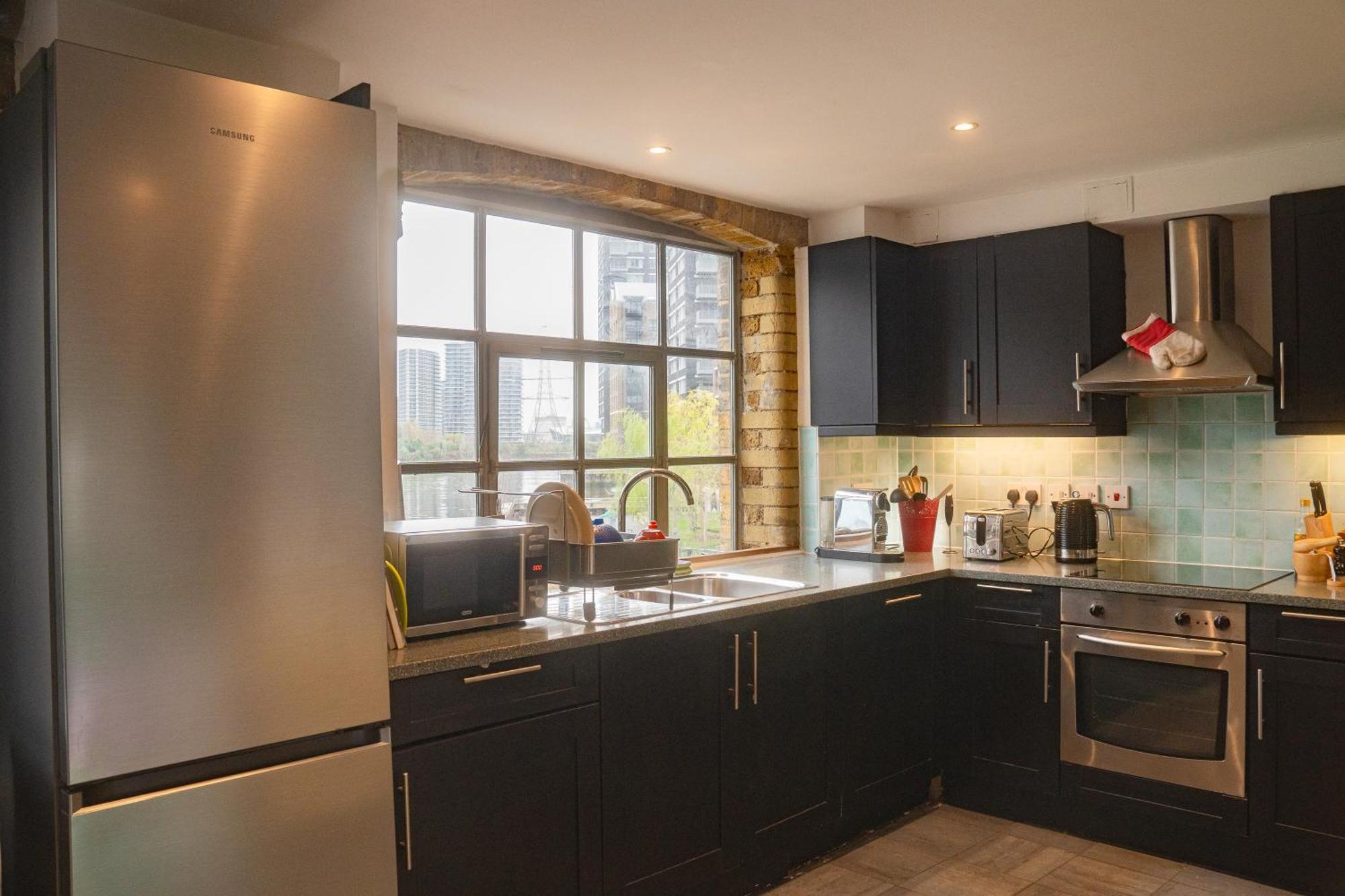Loft Style Apartment Near O2, Abba Voyage, Excel London Eksteriør billede
